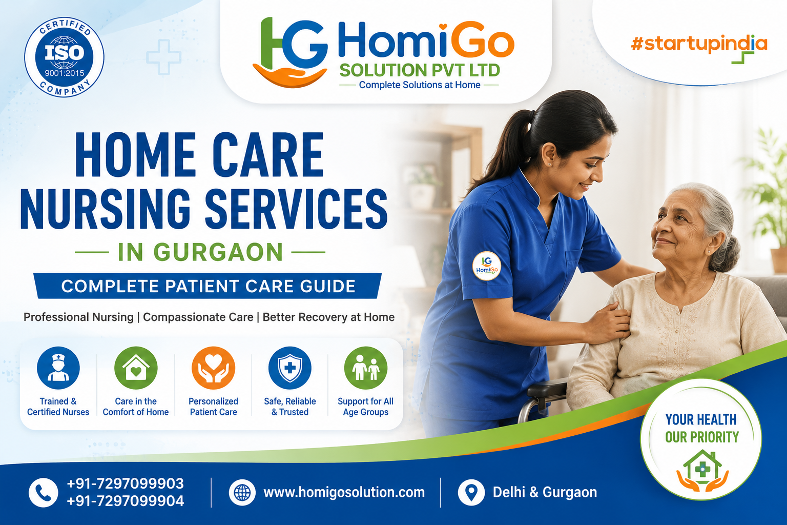 Home Care Nursing Services in Gurgaon
